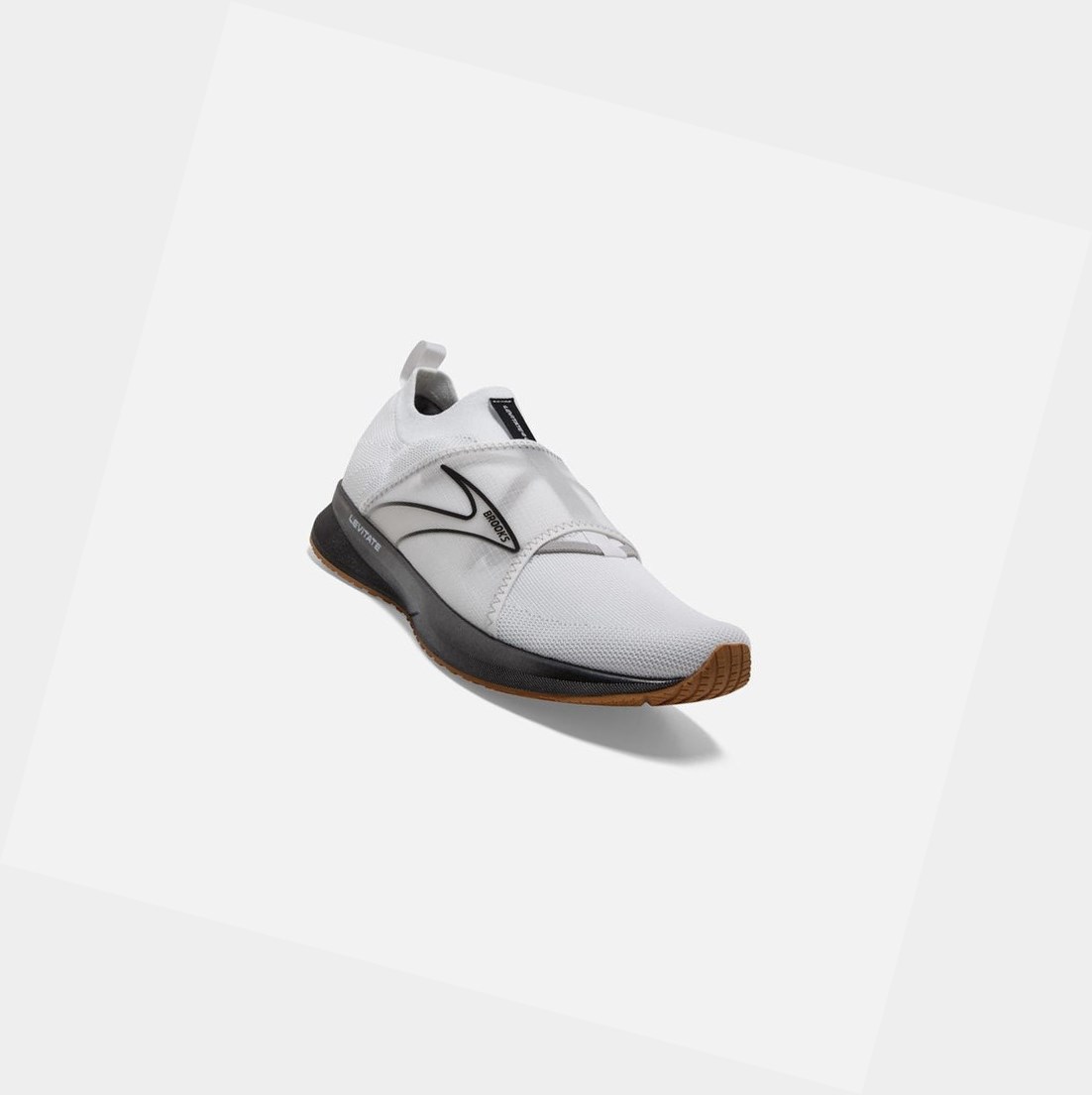 Scarpe Running Strada Uomo Brooks Levitate 4 LE Bianche Nere | EQRVTS-467