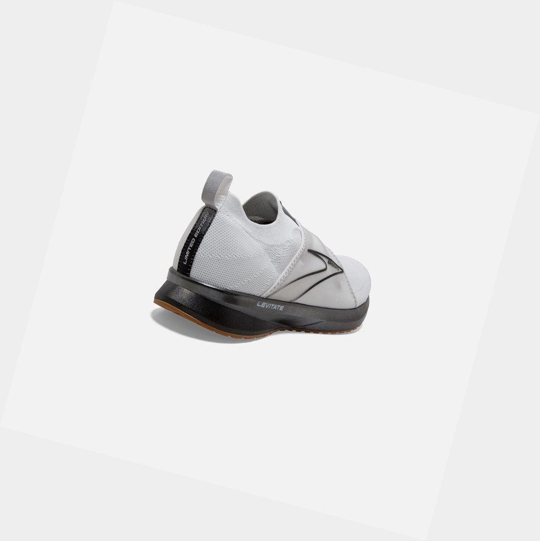Scarpe Running Strada Uomo Brooks Levitate 4 LE Bianche Nere | EQRVTS-467