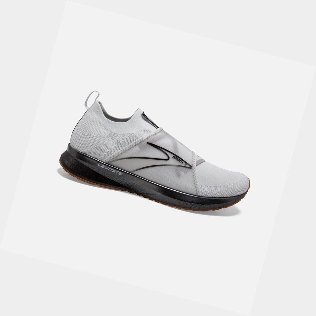 Scarpe Running Strada Uomo Brooks Levitate 4 LE Bianche Nere | EQRVTS-467