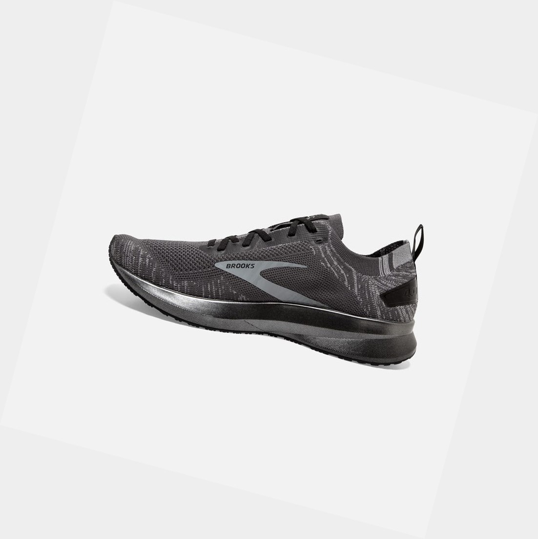 Scarpe Running Strada Uomo Brooks Levitate 4 Grigie Nere | OVZGTI-690