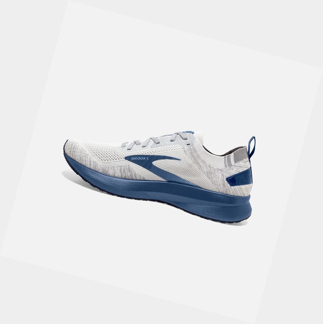 Scarpe Running Strada Uomo Brooks Levitate 4 Grigie Blu | PZTEGU-958