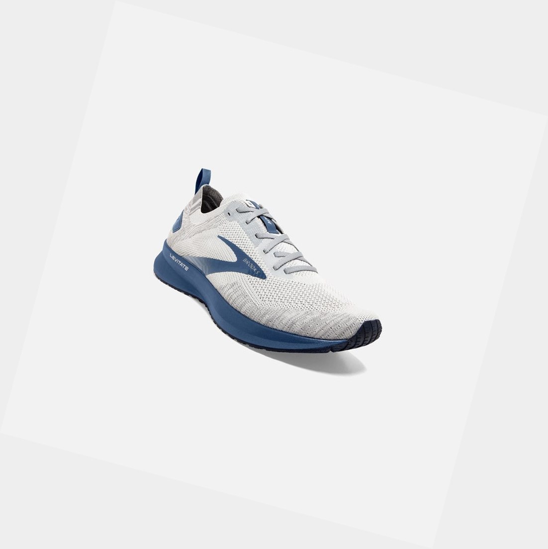 Scarpe Running Strada Uomo Brooks Levitate 4 Grigie Blu | PZTEGU-958