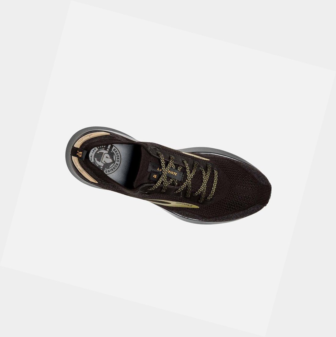 Scarpe Running Strada Uomo Brooks Levitate 4 Nere Oro | YFPAET-206
