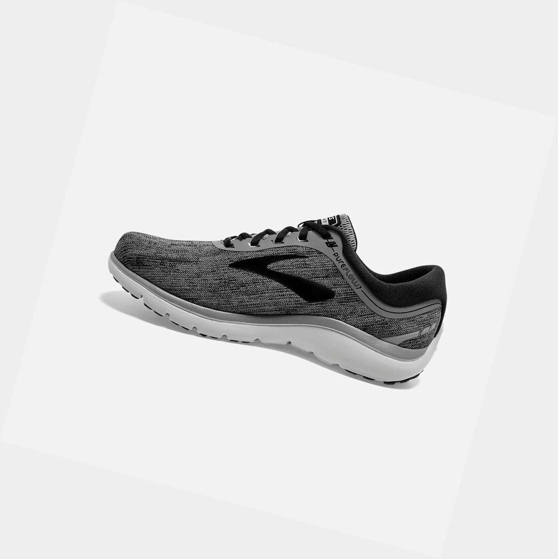 Scarpe Running Strada Uomo Brooks PureFlow 7 Nere | CWOYQE-594