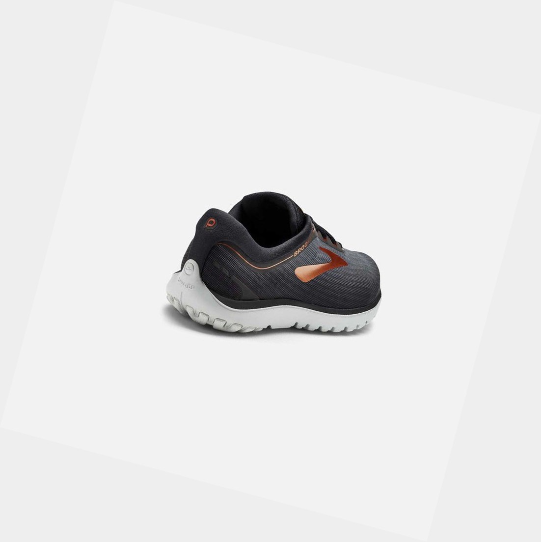 Scarpe Running Strada Uomo Brooks PureFlow 7 Grigie Nere Rame | HALXWY-976