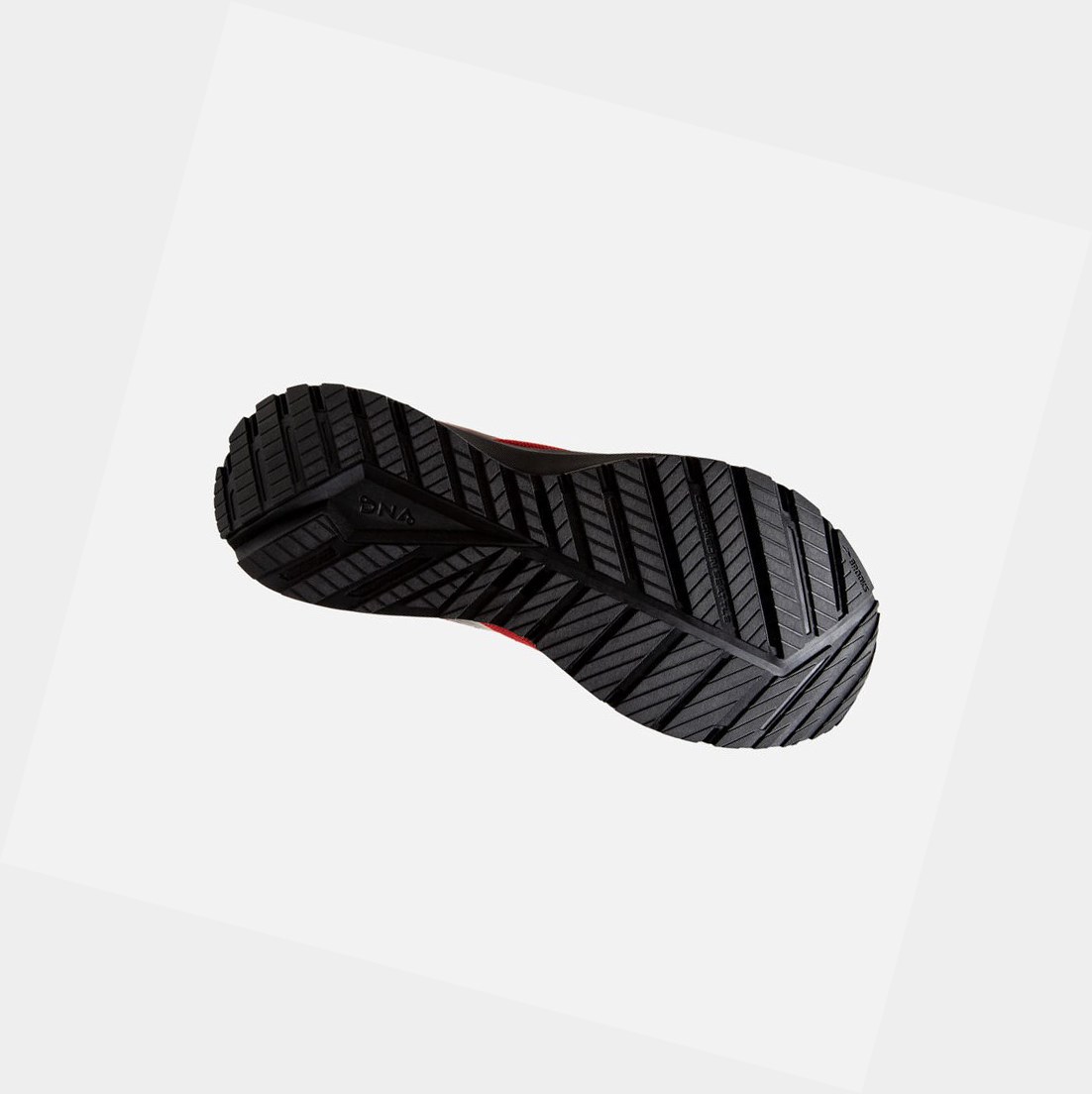 Scarpe Running Strada Uomo Brooks Revel 4 Rosse Nere | GEIMAQ-842