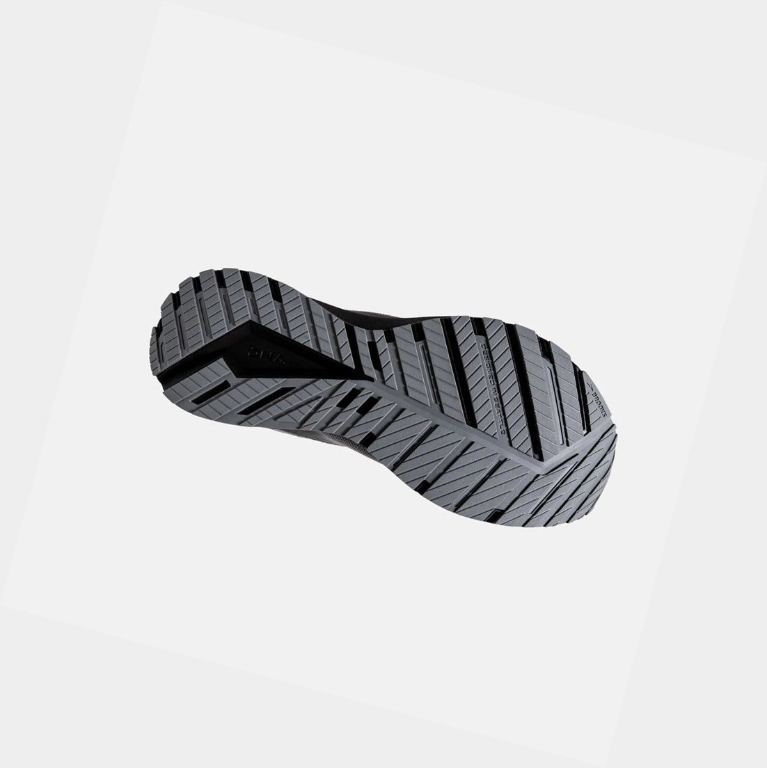 Scarpe Running Strada Uomo Brooks Revel 4 Grigie Nere | RMSHEC-039