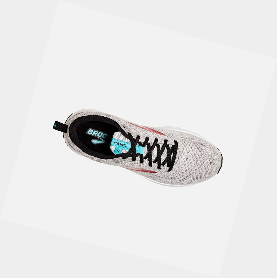 Scarpe Running Strada Uomo Brooks Revel 4 Grigie Nere | UICLKA-781