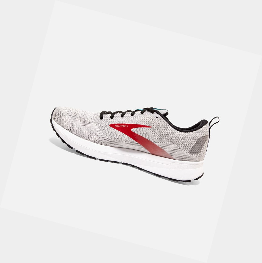 Scarpe Running Strada Uomo Brooks Revel 4 Grigie Nere | UICLKA-781
