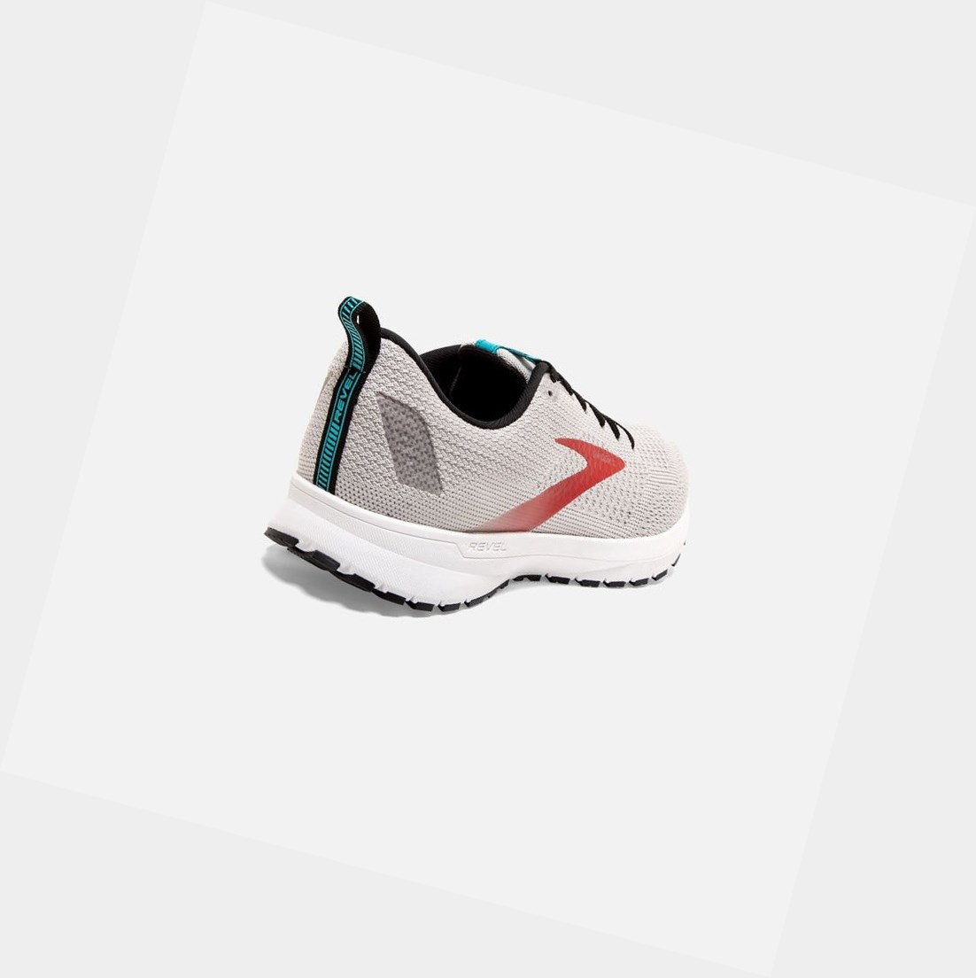 Scarpe Running Strada Uomo Brooks Revel 4 Grigie Nere | UICLKA-781