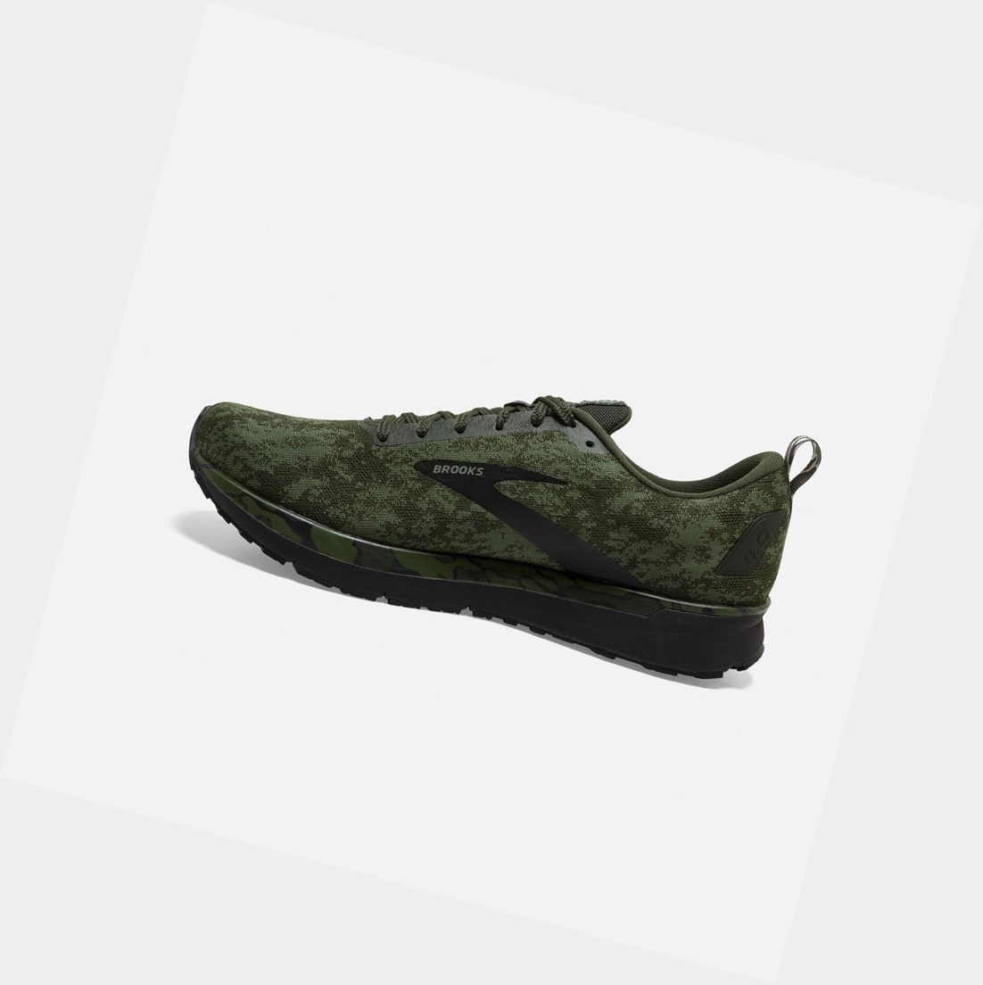 Scarpe Running Strada Uomo Brooks Revel 4 Verdi Nere Verdi | WCESMT-158