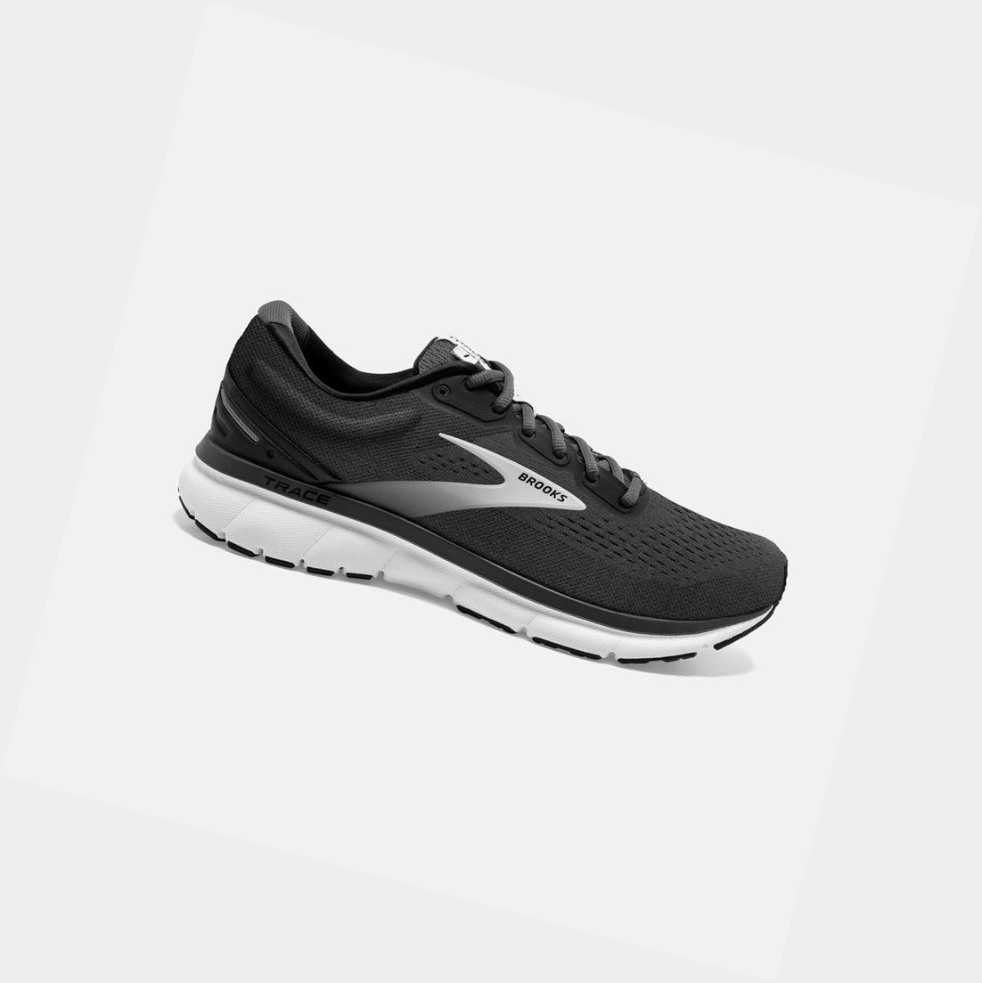 Scarpe Running Strada Uomo Brooks Trace Nere Grigie | CBNFSX-806