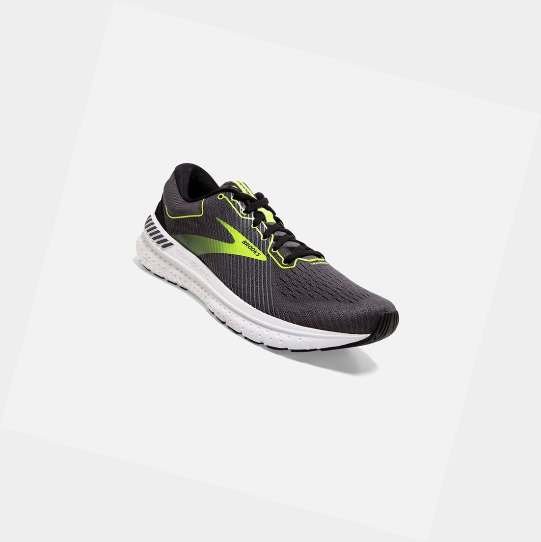 Scarpe Running Strada Uomo Brooks Transcend 7 Nere | HSLDGW-715
