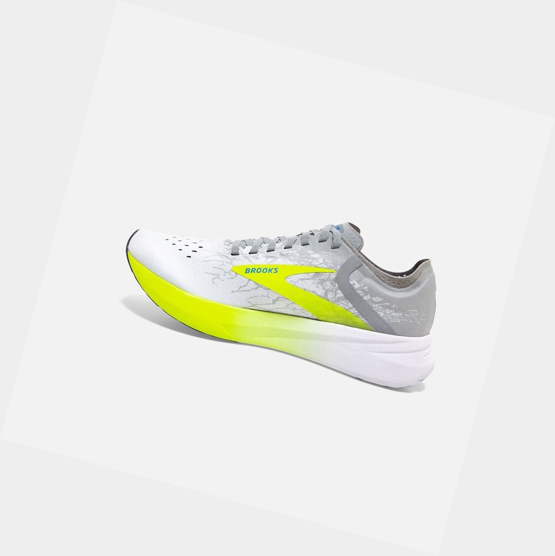 Scarpe Sportive Donna Brooks Hyperion Elite Bianche Grigie | FGLBVQ-315