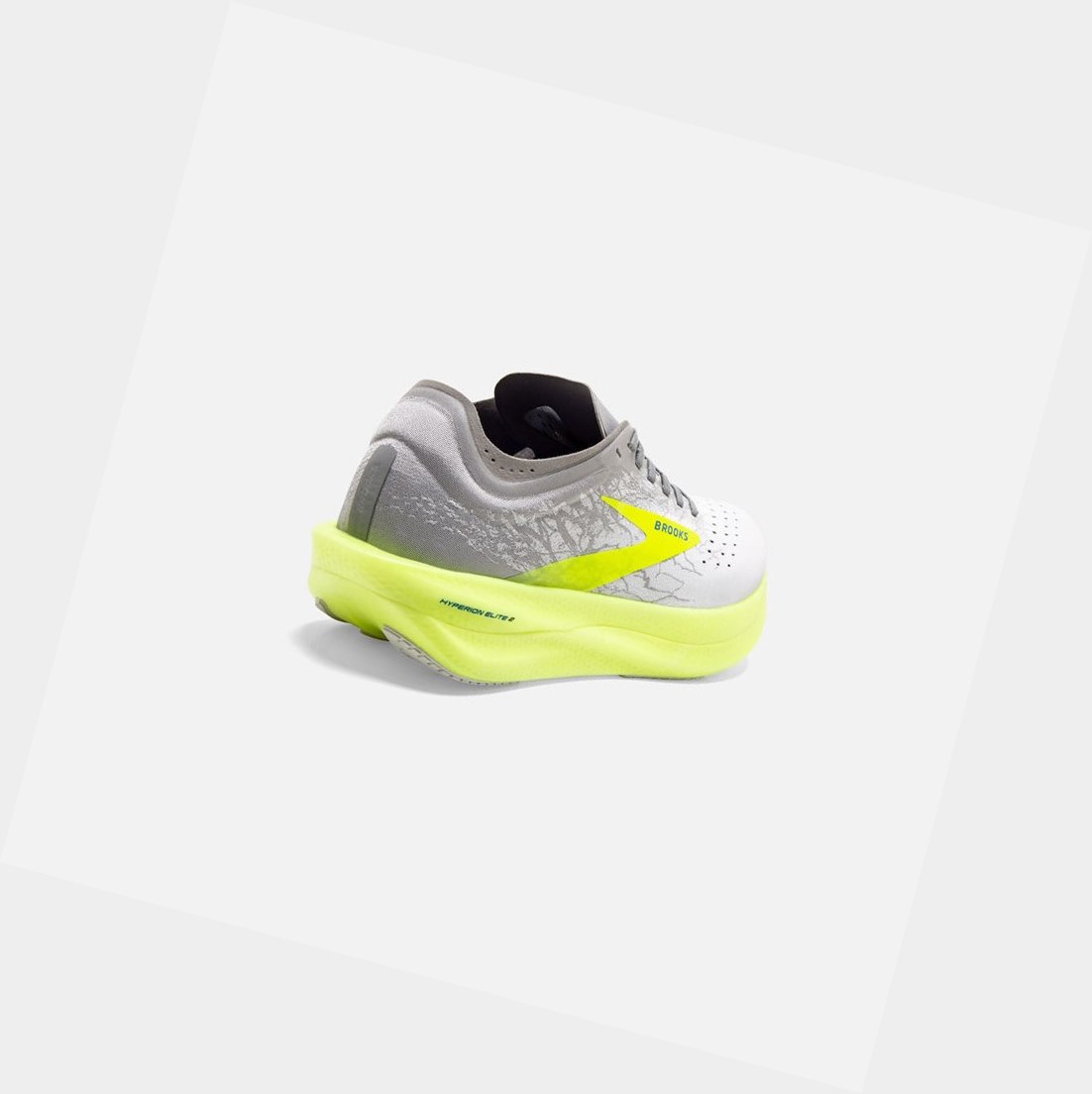 Scarpe Sportive Uomo Brooks Hyperion Elite 2 Bianche Argento | LQHOIM-623
