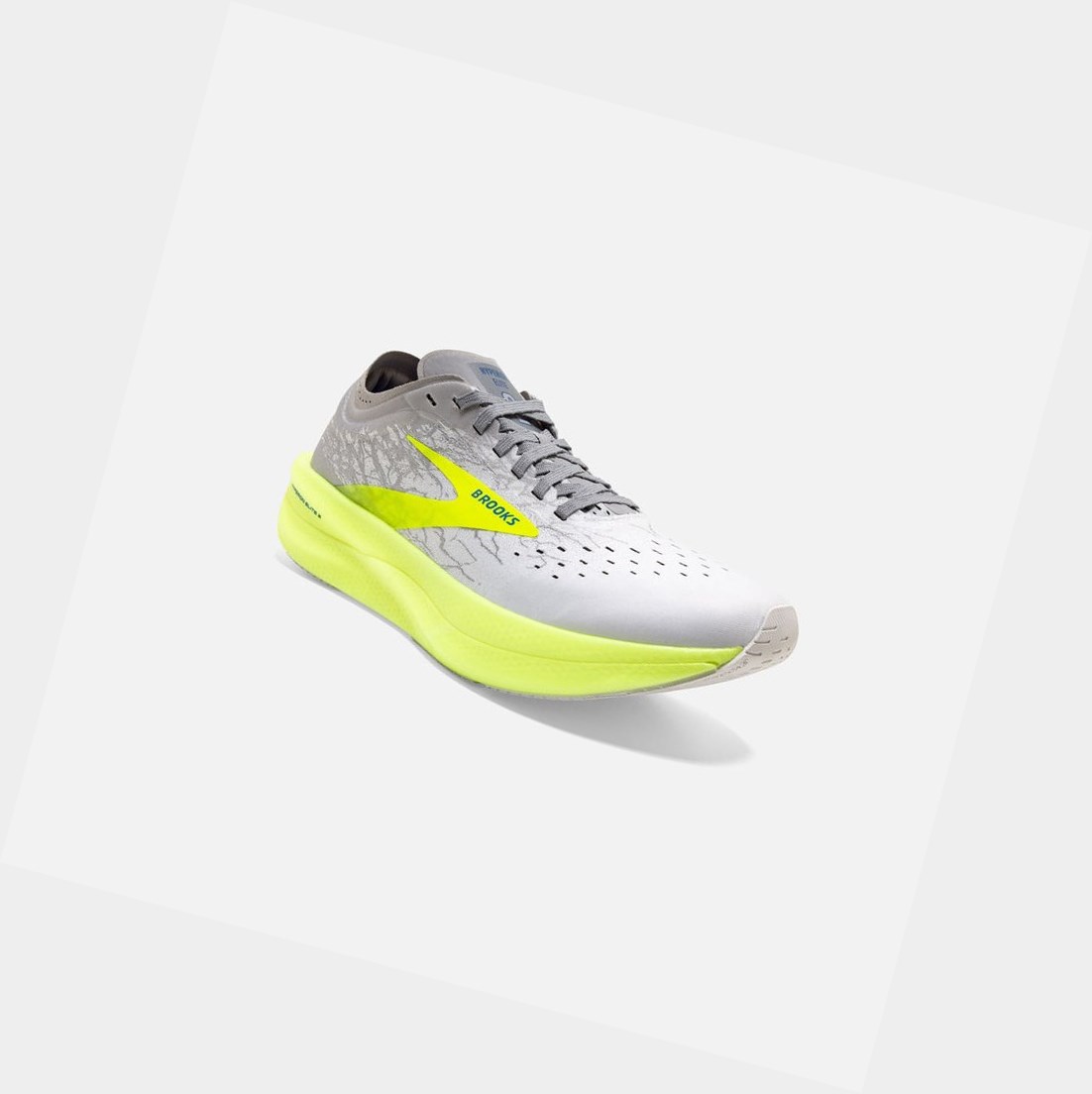Scarpe Sportive Uomo Brooks Hyperion Elite 2 Bianche Argento | LQHOIM-623