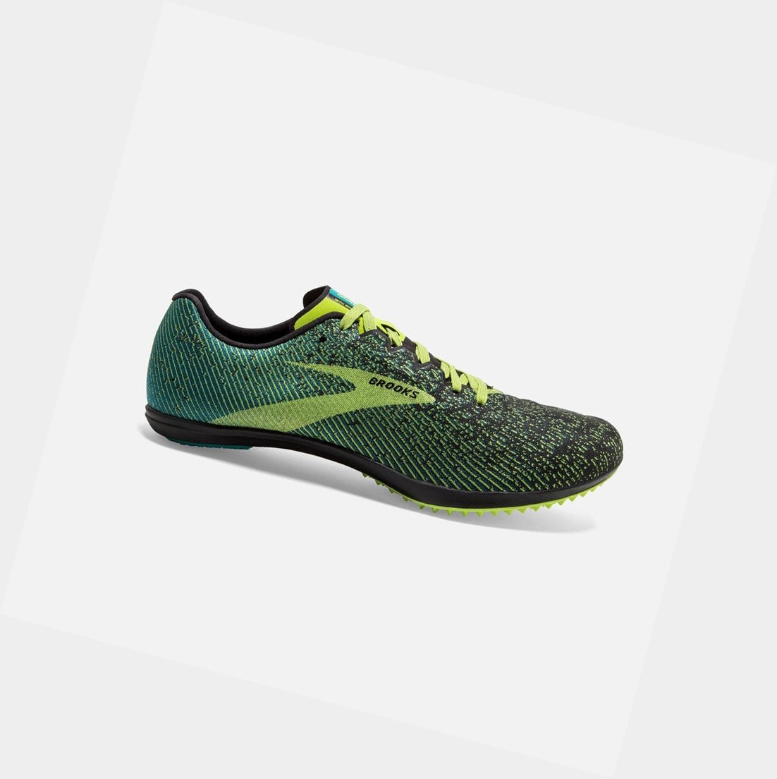 Scarpe Sportive Uomo Brooks Mach 19 Spikeless Nere Blu | JBWRUY-985