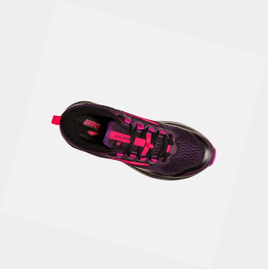 Scarpe Trail Donna Brooks Caldera 5 Nere Viola | FDVPZU-598