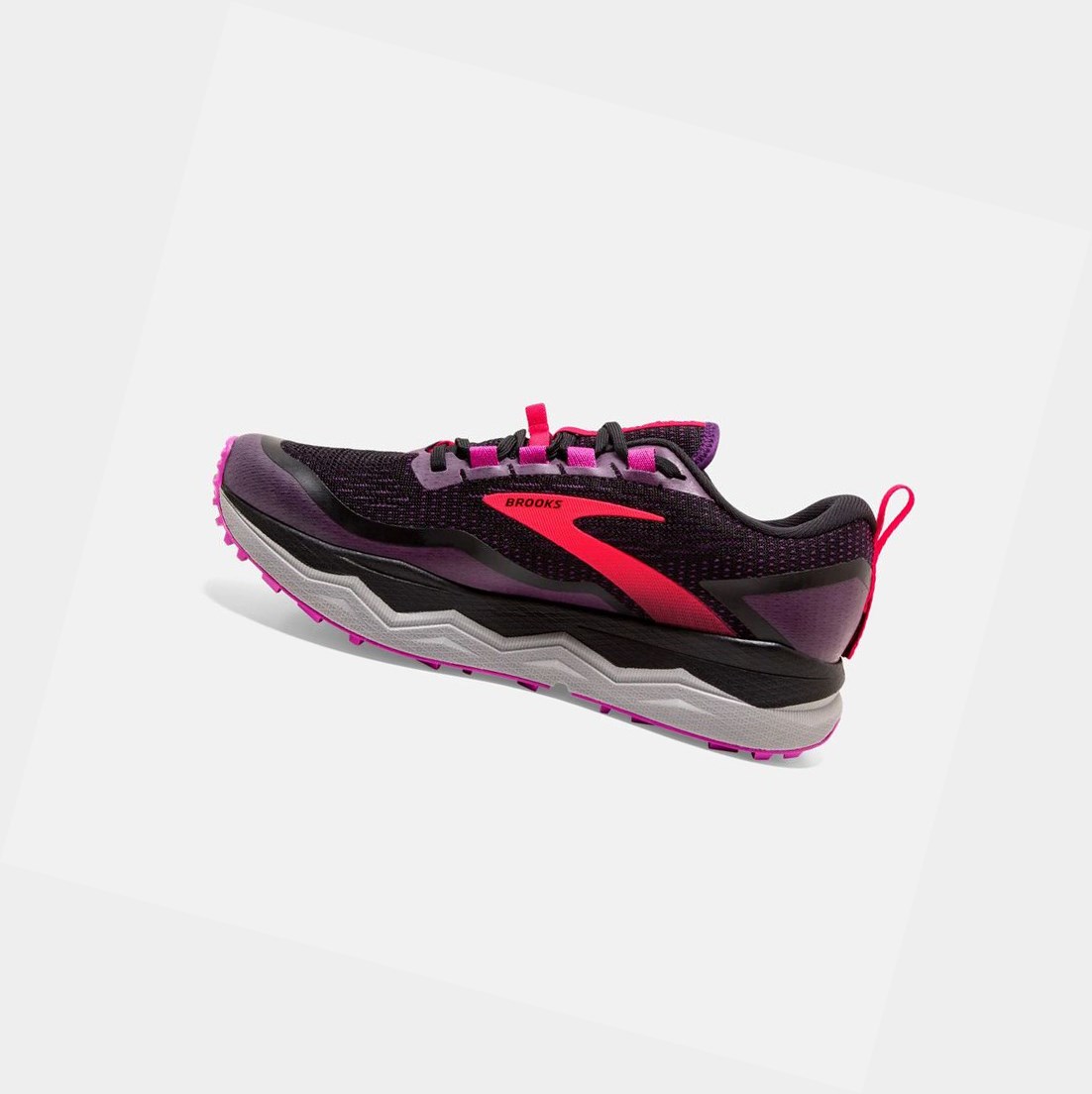 Scarpe Trail Donna Brooks Caldera 5 Nere Viola | FDVPZU-598