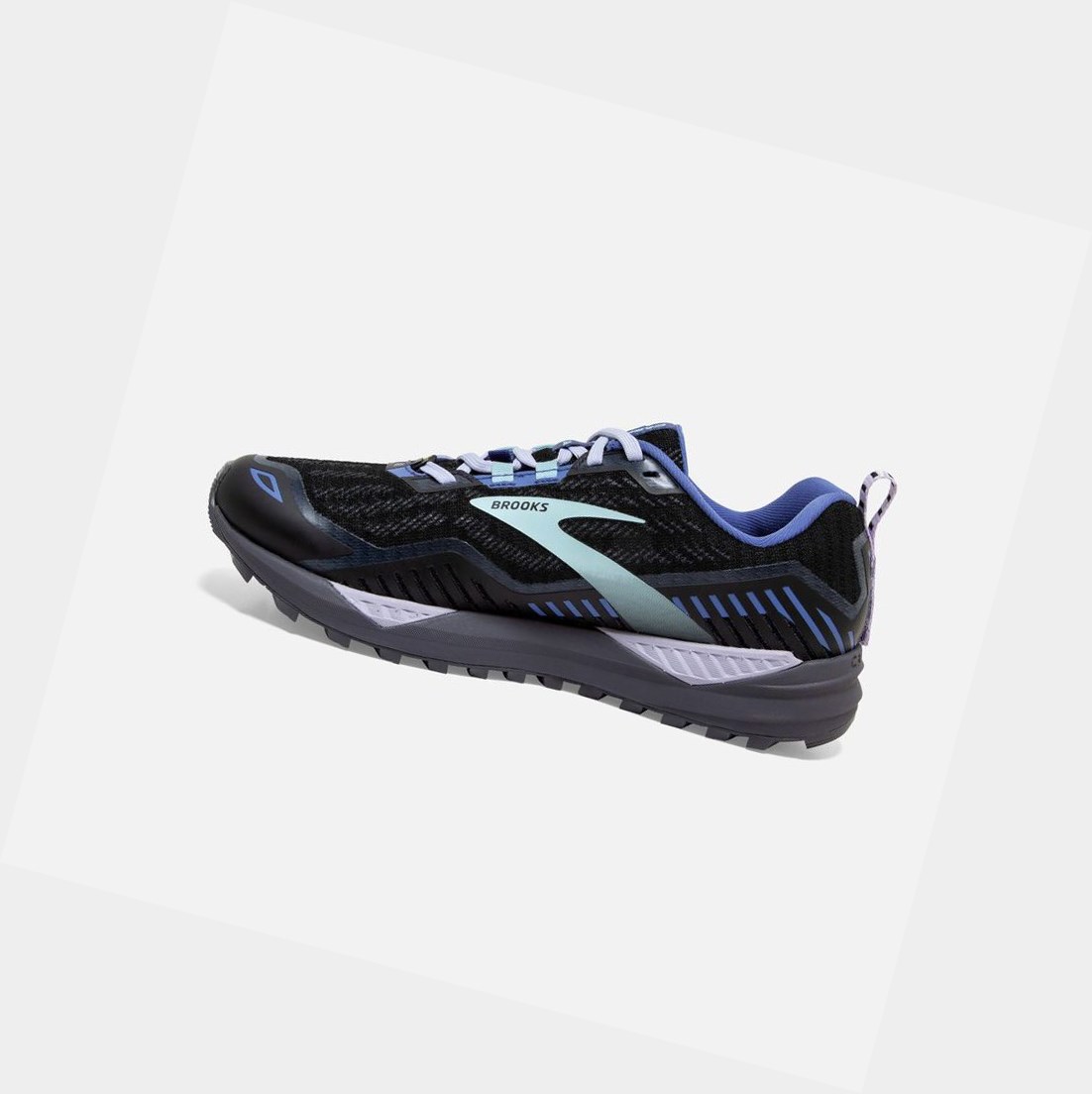 Scarpe Trail Donna Brooks Cascadia 15 GTX Nere Blu | GIYJDN-271