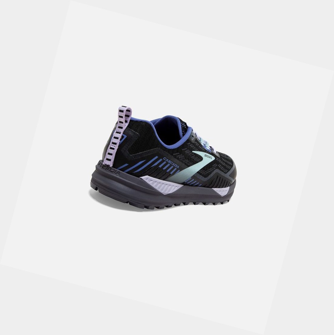 Scarpe Trail Donna Brooks Cascadia 15 GTX Nere Blu | GIYJDN-271