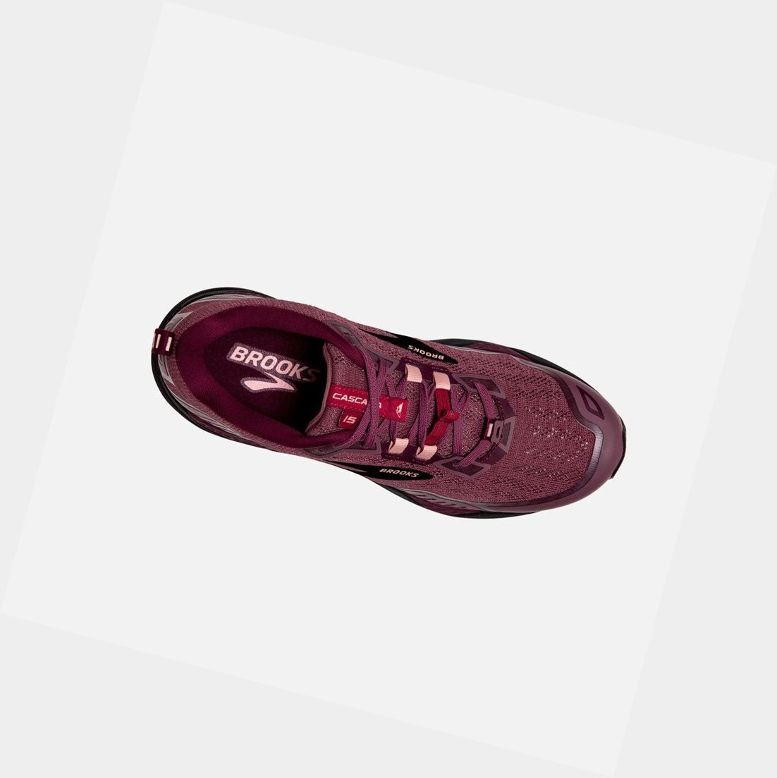 Scarpe Trail Donna Brooks Cascadia 15 Nere | MVODHT-459
