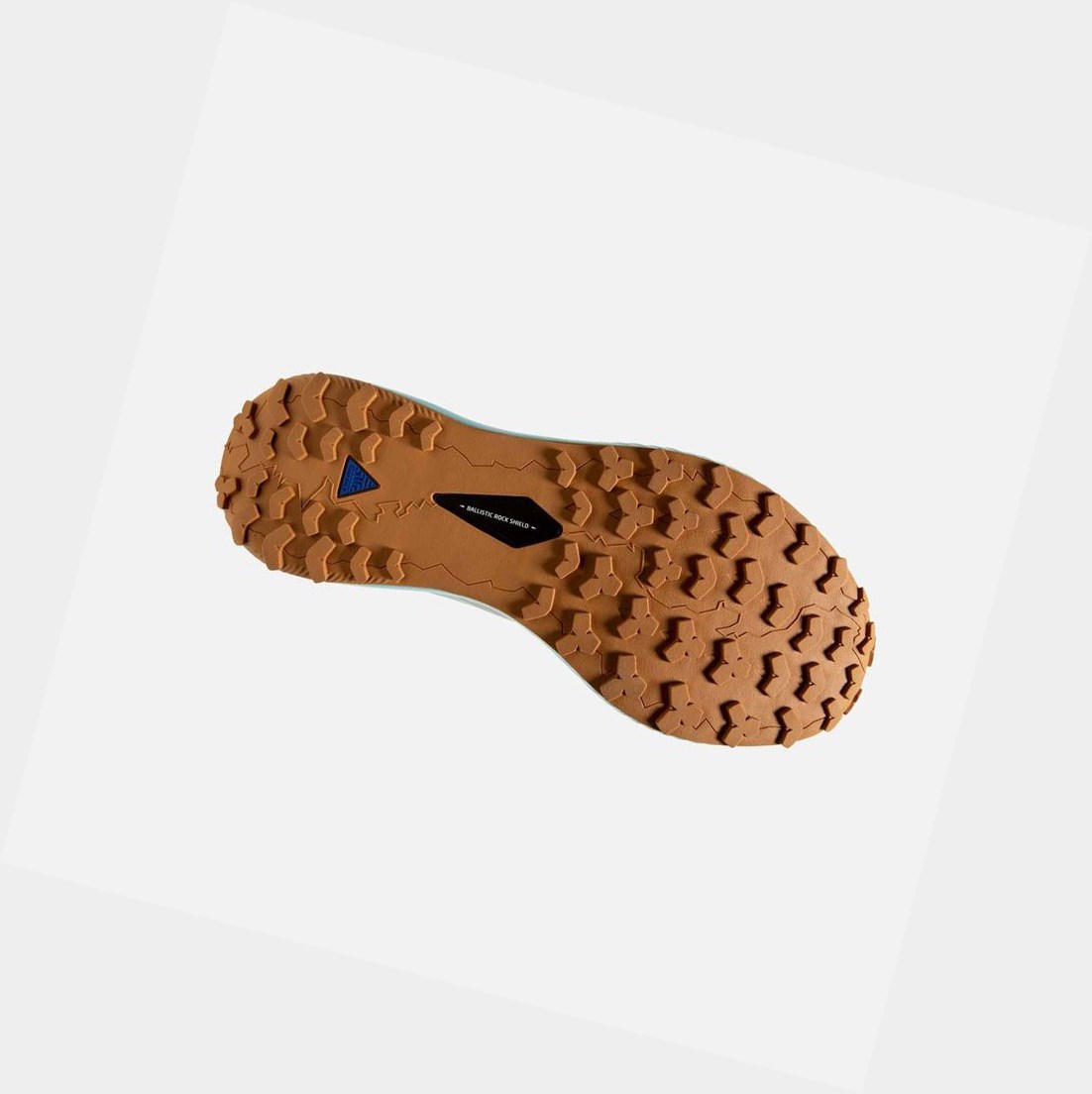 Scarpe Trail Donna Brooks Catamount Bianche Blu | QZASLJ-650