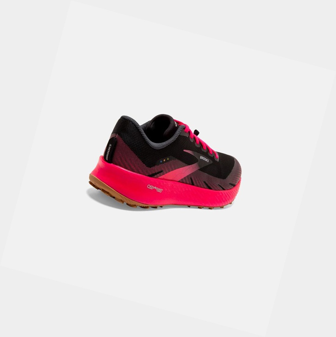 Scarpe Trail Donna Brooks Catamount Nere Rosa | YMFRIU-376