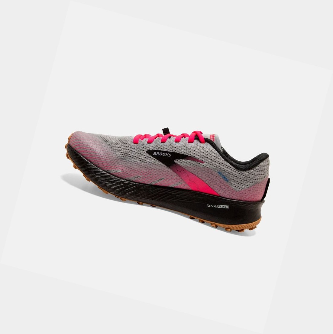 Scarpe Trail Donna Brooks Catamount Rosa Nere | JZQGRA-854