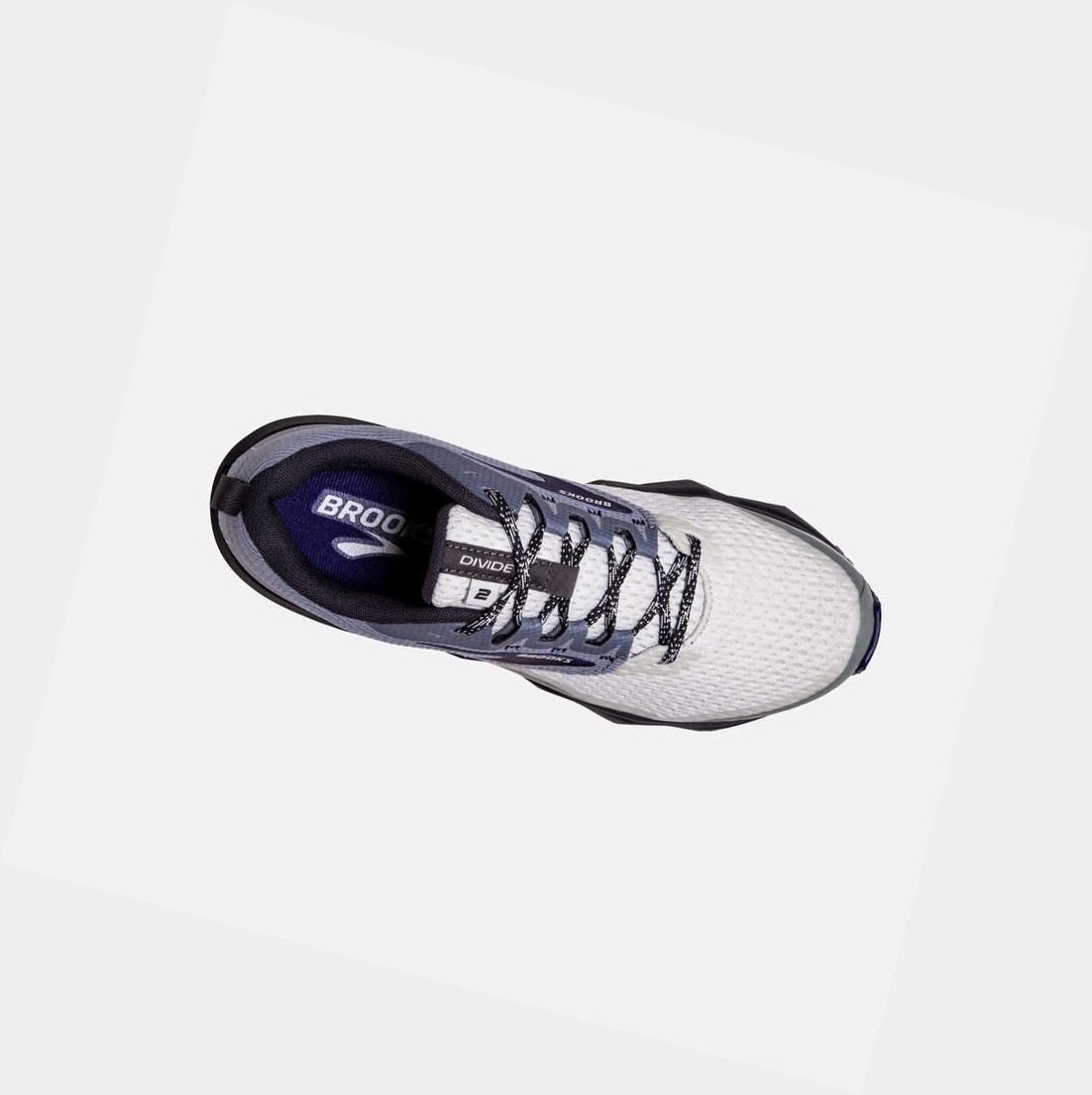 Scarpe Trail Donna Brooks Divide 2 Grigie Blu | WVBDOC-846