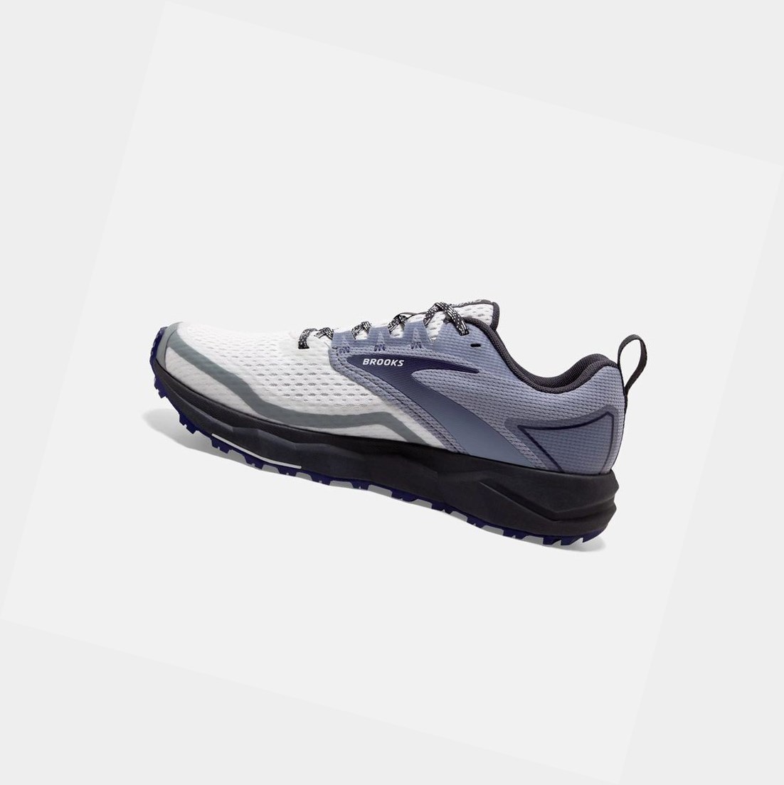 Scarpe Trail Donna Brooks Divide 2 Grigie Blu | WVBDOC-846