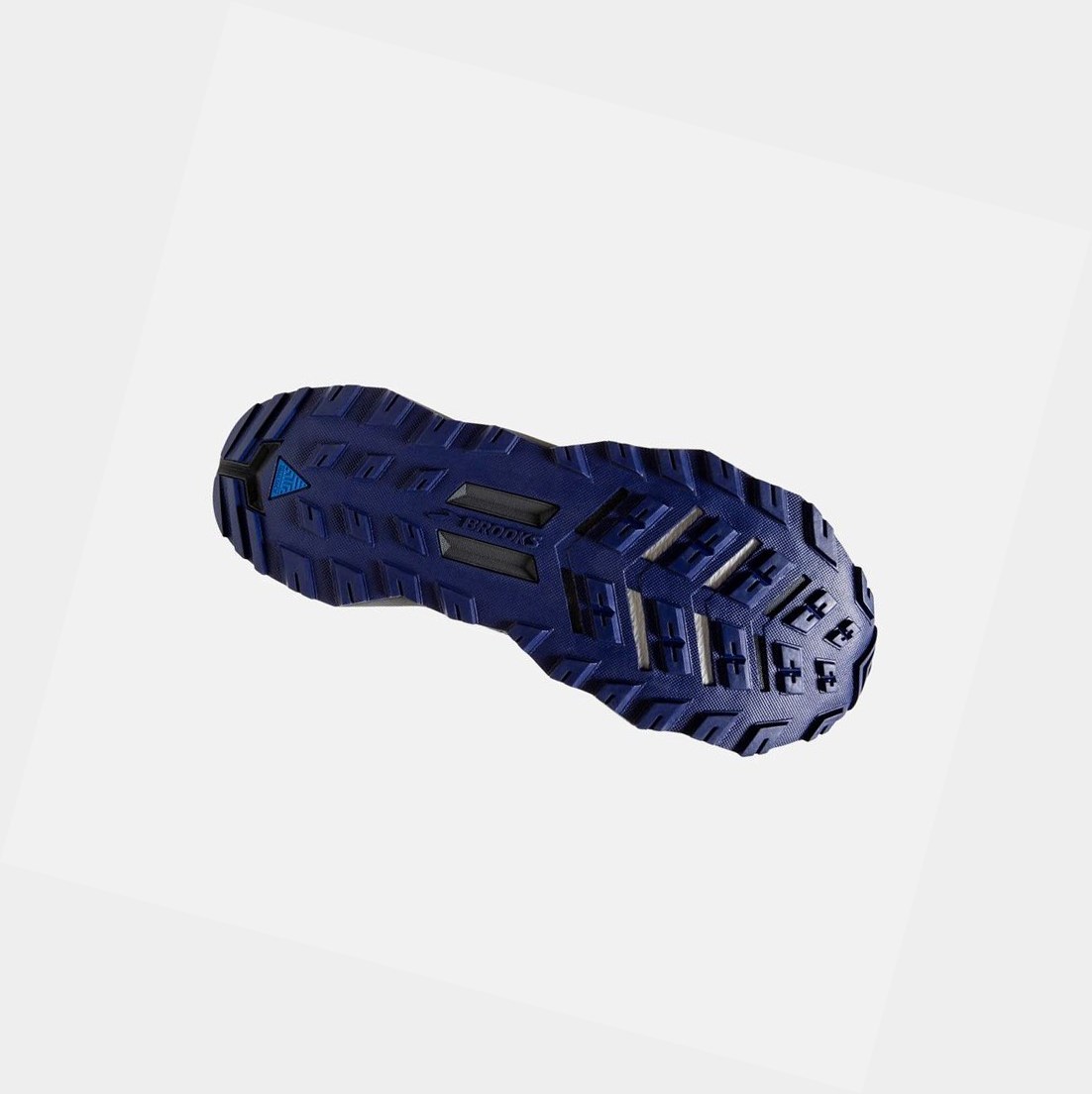 Scarpe Trail Donna Brooks Divide 2 Grigie Blu | WVBDOC-846