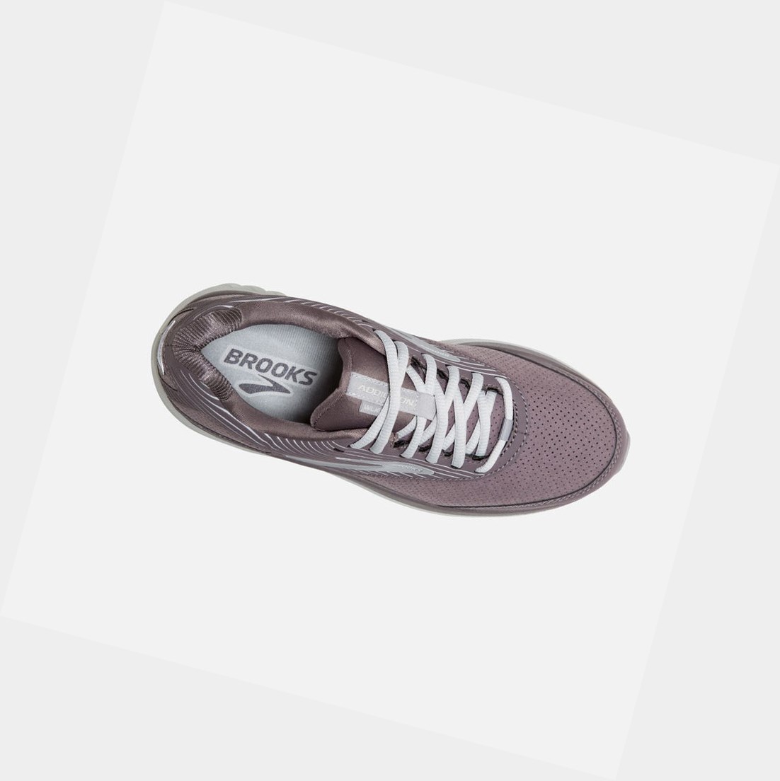 Scarpe da Passeggio Donna Brooks Addiction Walker Scamosciate Shark / Alloy / Oyster | HKFIZW-098