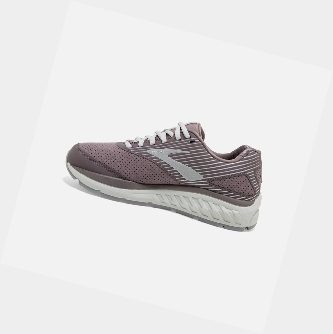 Scarpe da Passeggio Donna Brooks Addiction Walker Scamosciate Shark / Alloy / Oyster | HKFIZW-098
