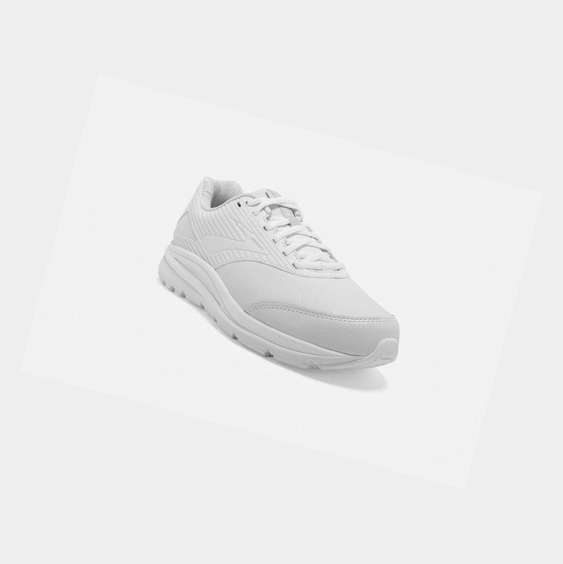 Scarpe da Passeggio Donna Brooks Addiction Walker 2 Bianche Bianche | TKPOYZ-435