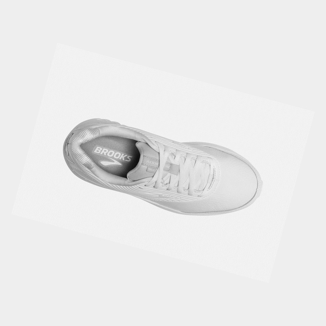 Scarpe da Passeggio Donna Brooks Addiction Walker 2 Bianche Bianche | TKPOYZ-435