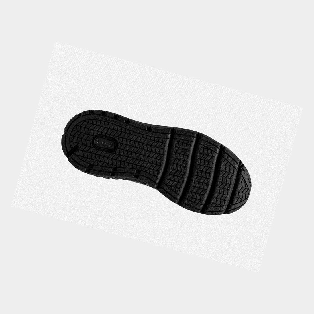 Scarpe da Passeggio Donna Brooks Addiction Walker V-Cinturino 2 Nere Nere | VBUDQE-179