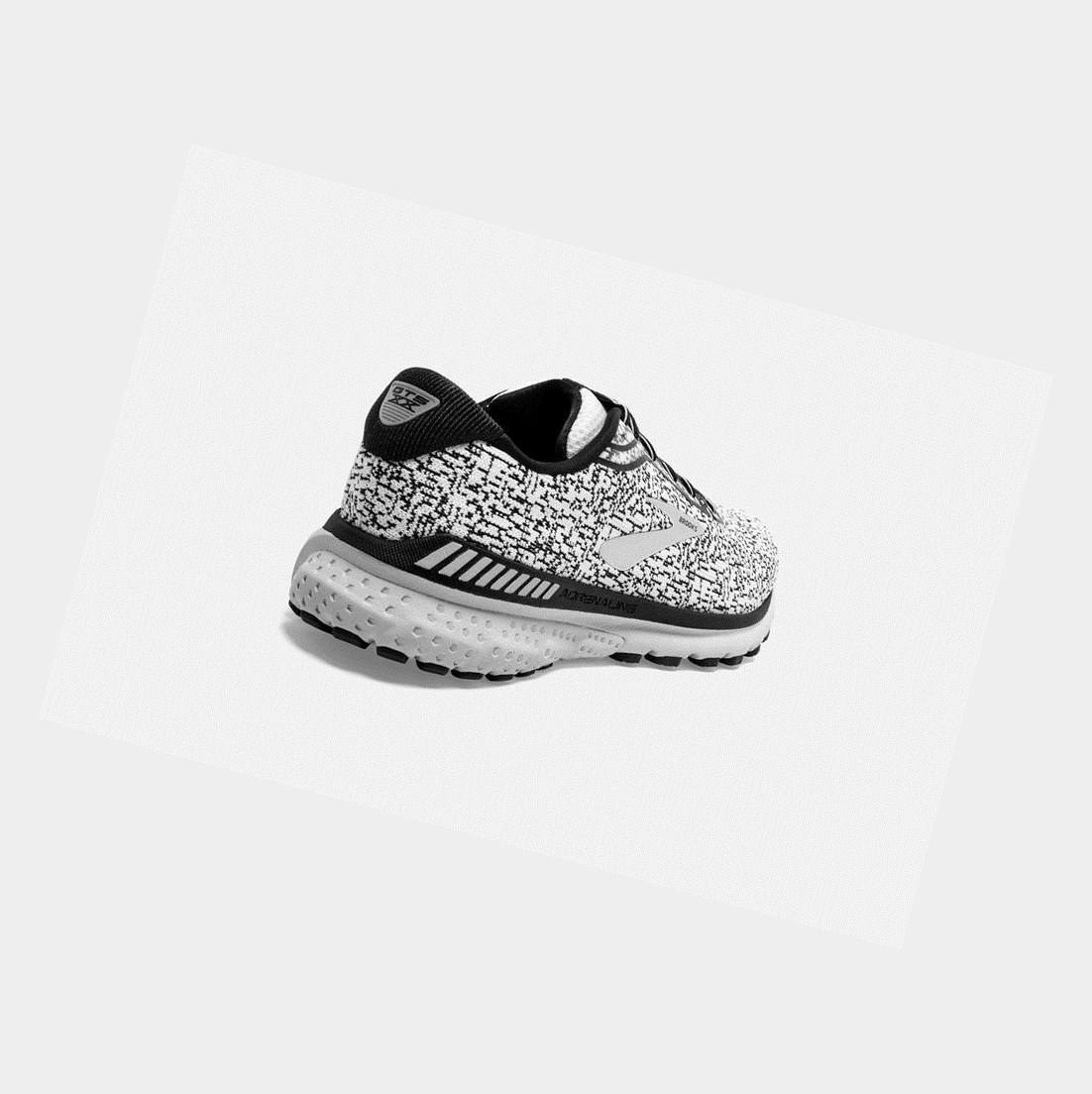 Scarpe da Passeggio Donna Brooks Adrenaline GTS 20 Bianche Nere | GCDRYT-136
