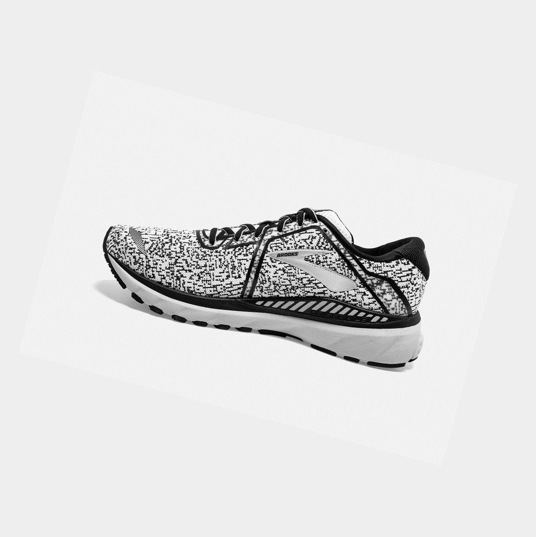 Scarpe da Passeggio Donna Brooks Adrenaline GTS 20 Bianche Nere | GCDRYT-136