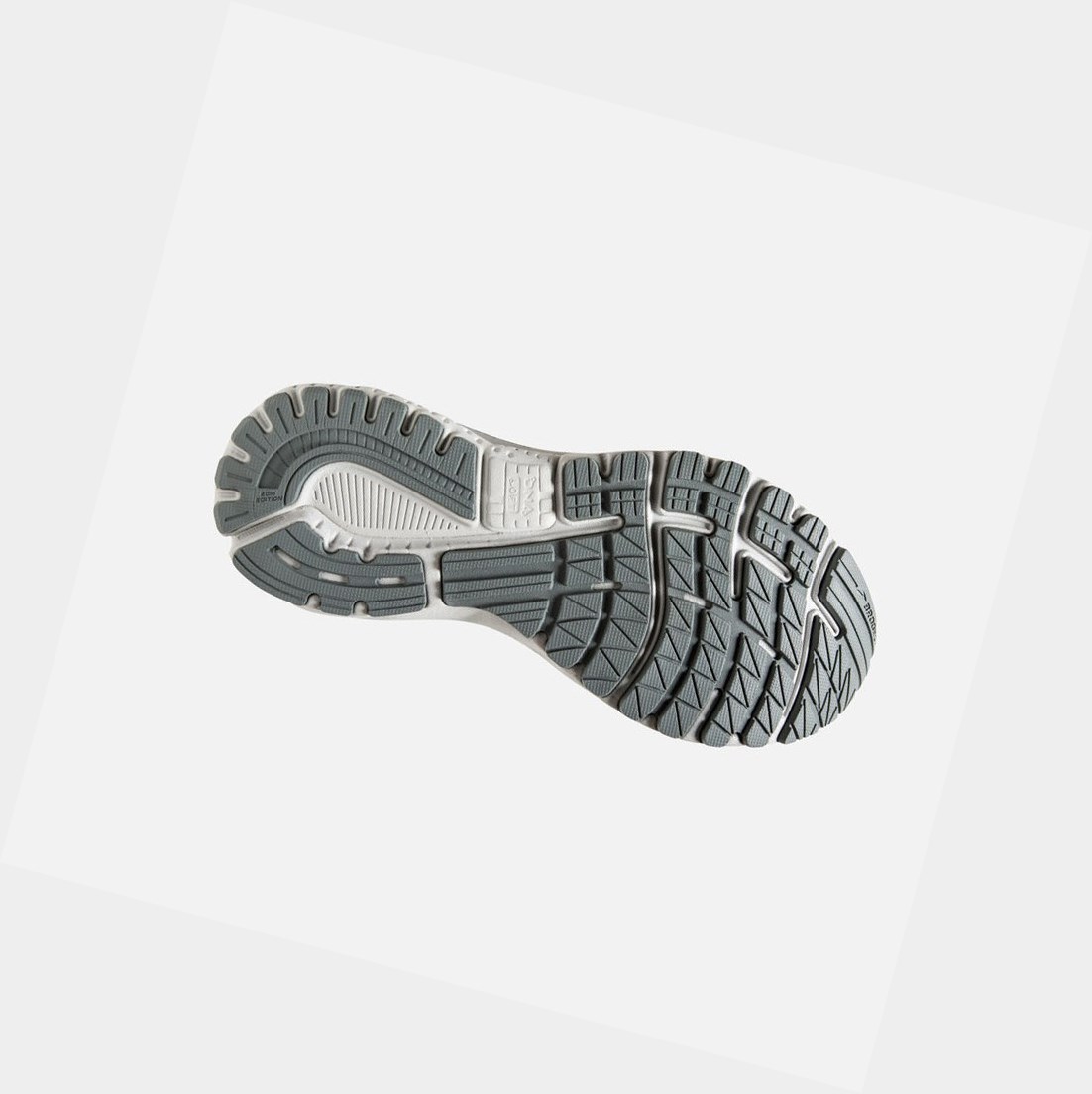 Scarpe da Passeggio Donna Brooks Adrenaline GTS 20 Bianche Grigie Oro | IBRXEH-435