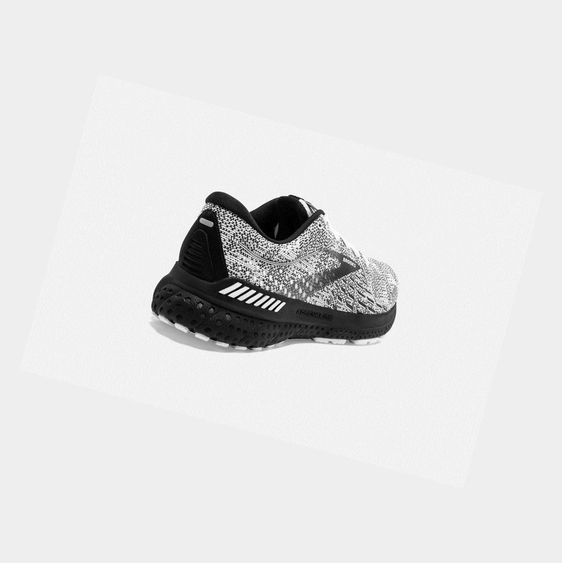 Scarpe da Passeggio Donna Brooks Adrenaline GTS 21 Bianche Grigie Nere | KDBVFG-543