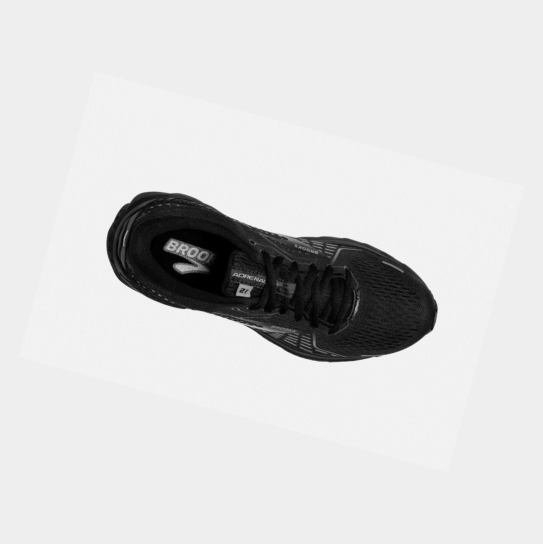 Scarpe da Passeggio Donna Brooks Adrenaline GTS 21 Nere Nere | TWJZCO-127