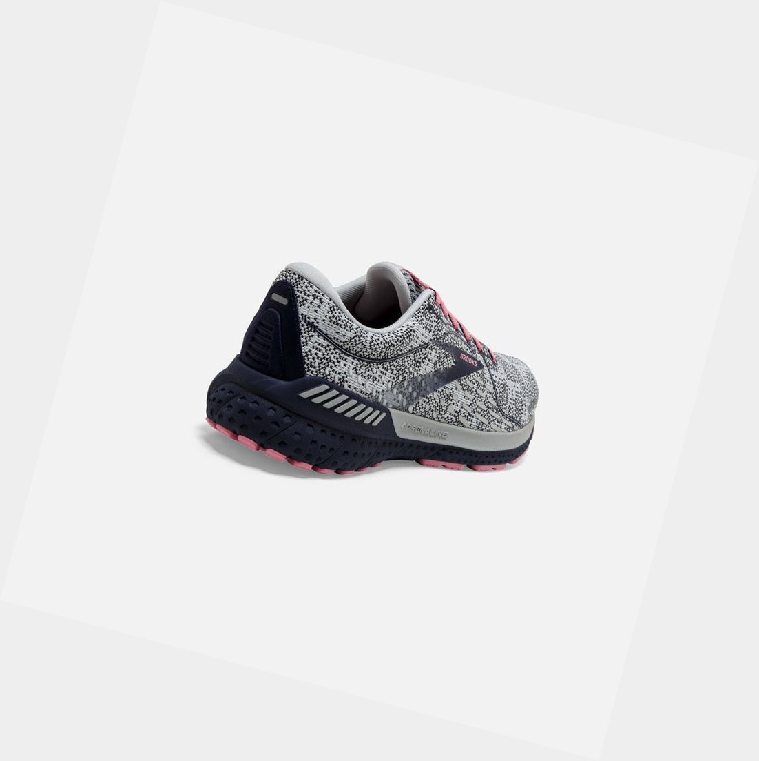 Scarpe da Passeggio Donna Brooks Adrenaline GTS 21 Bianche Corallo | UETGJN-276