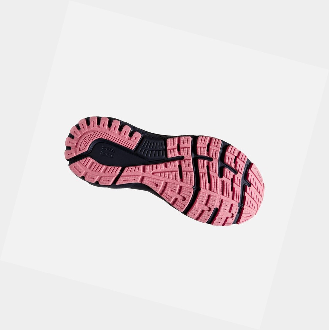 Scarpe da Passeggio Donna Brooks Adrenaline GTS 21 Bianche Corallo | UETGJN-276