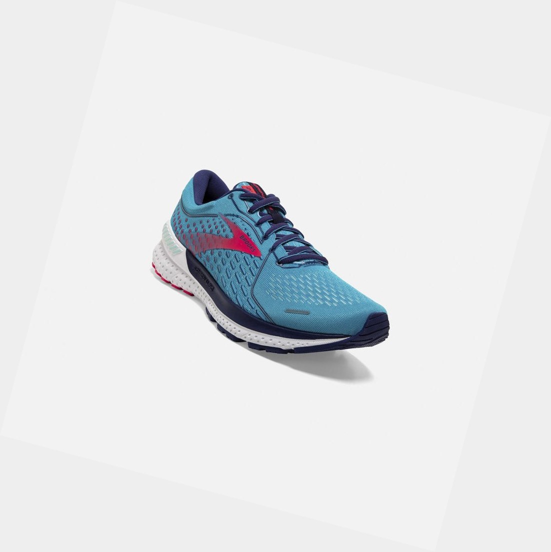 Scarpe da Passeggio Donna Brooks Adrenaline GTS 21 Blu Rosa | XSRQWL-132