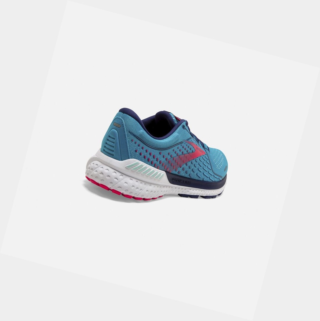 Scarpe da Passeggio Donna Brooks Adrenaline GTS 21 Blu Rosa | XSRQWL-132