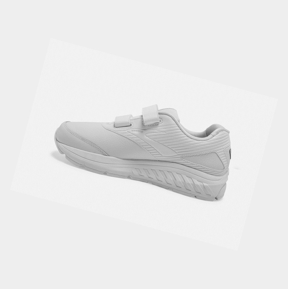 Scarpe da Passeggio Uomo Brooks Addiction Walker V-Cinturino 2 Bianche Bianche | DOSIVN-247