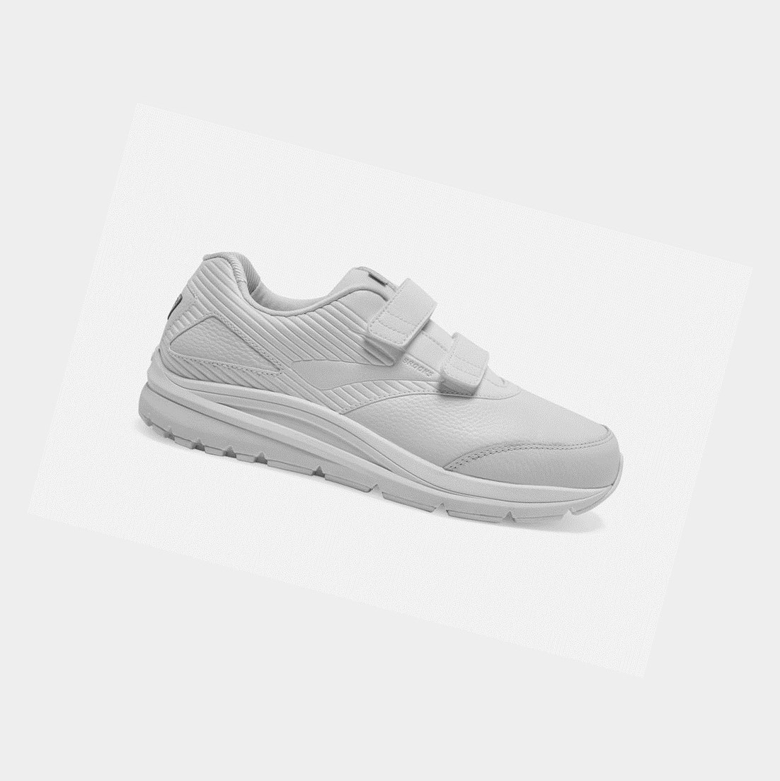 Scarpe da Passeggio Uomo Brooks Addiction Walker V-Cinturino 2 Bianche Bianche | DOSIVN-247