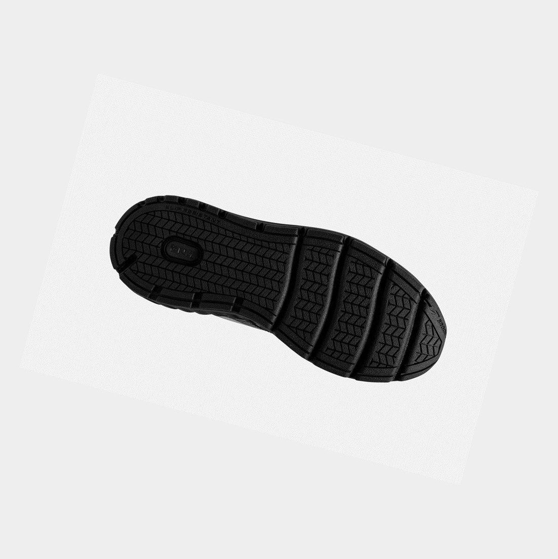 Scarpe da Passeggio Uomo Brooks Addiction Walker V-Cinturino 2 Nere Nere | KDRCSQ-623