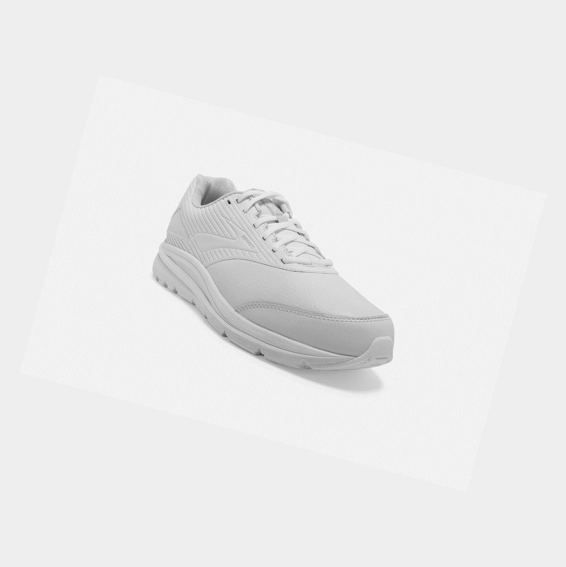 Scarpe da Passeggio Uomo Brooks Addiction Walker 2 Bianche Bianche | OIVTUD-926